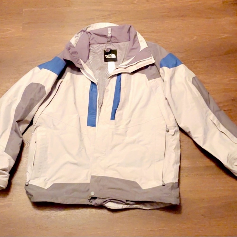 The North Face Gray and Blue Performance Jacket